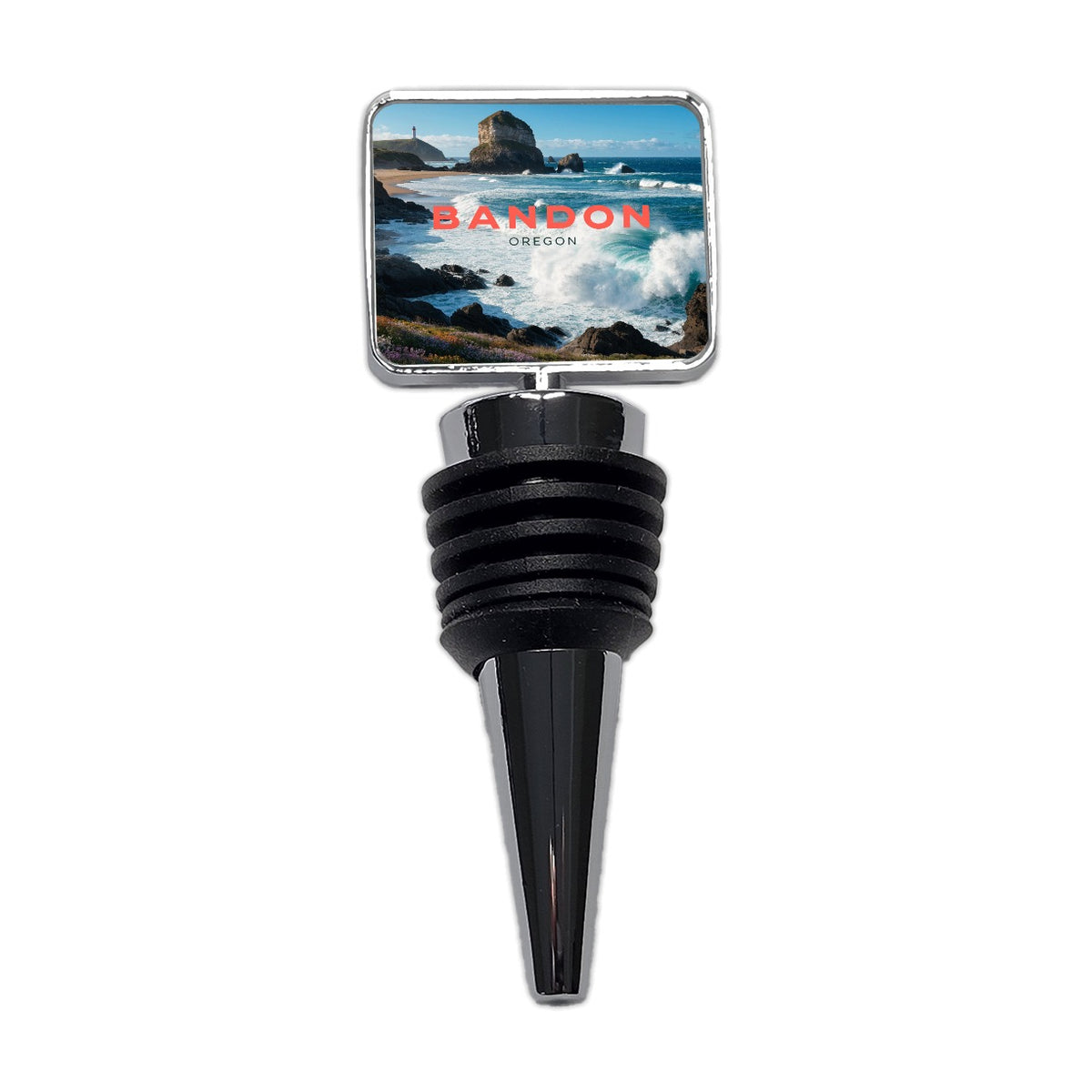 Bandon Oregon Travel Wine Bottle Stopper
