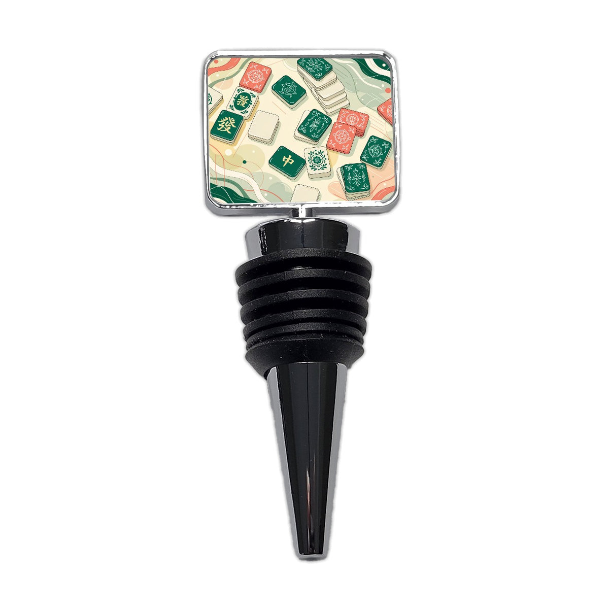 Beautiful Mahjong Tiles Wine Bottle Stopper