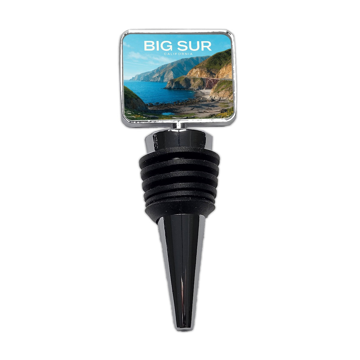 Big Sur California Travel Ocean Wine Bottle Stopper