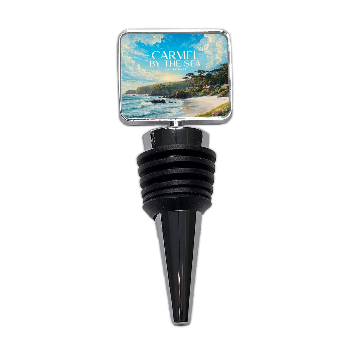 Carmel by the Sea California Travel Wine Bottle Stopper