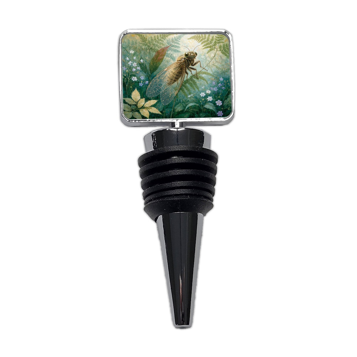 Cicada Summer Botanical Wine Bottle Stopper