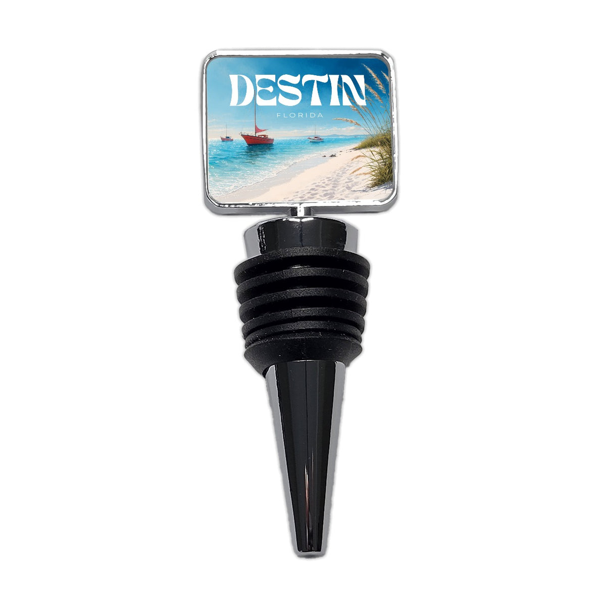 Destin Florida Travel Wine Bottle Stopper