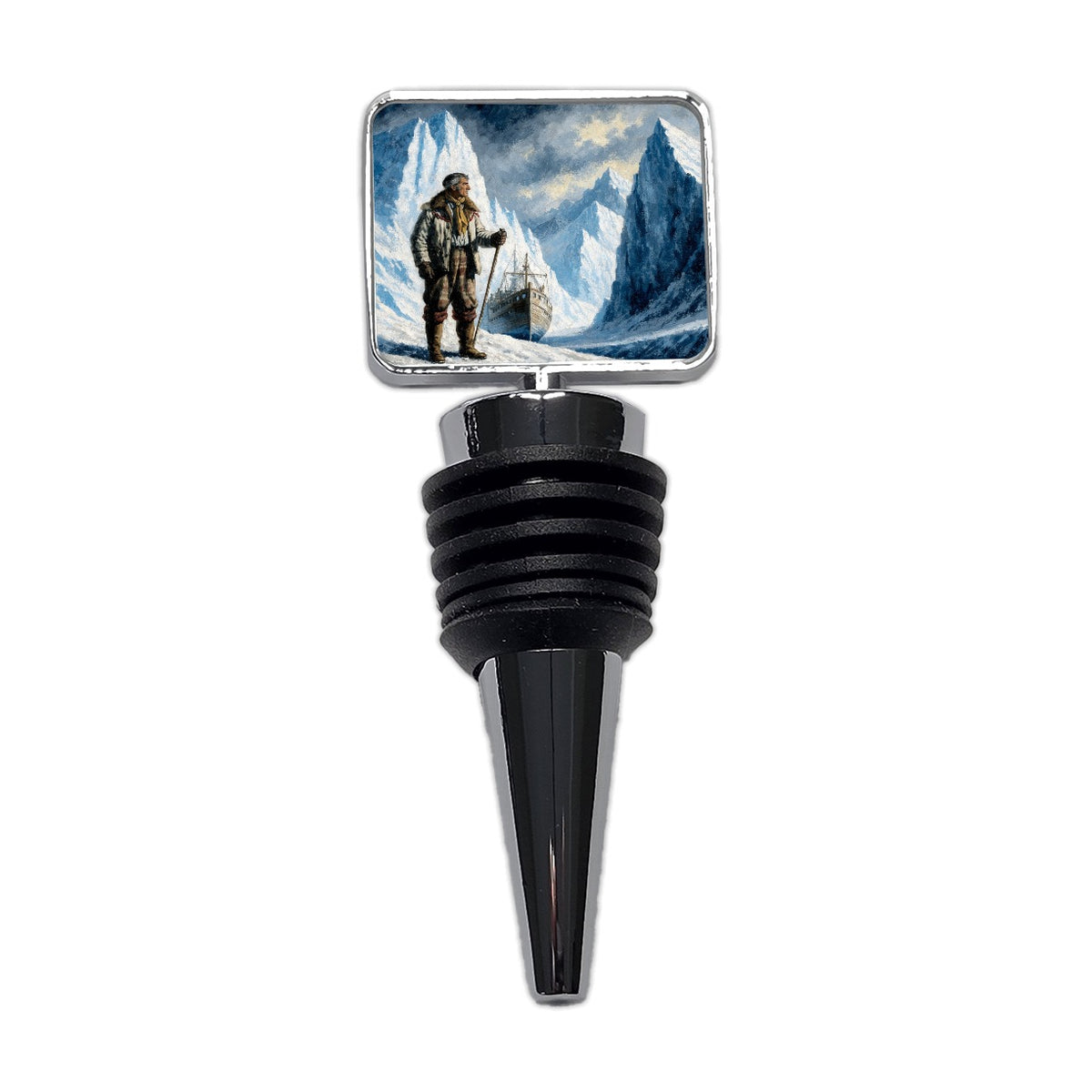 Ernest Shackleton Explorer Wine Bottle Stopper