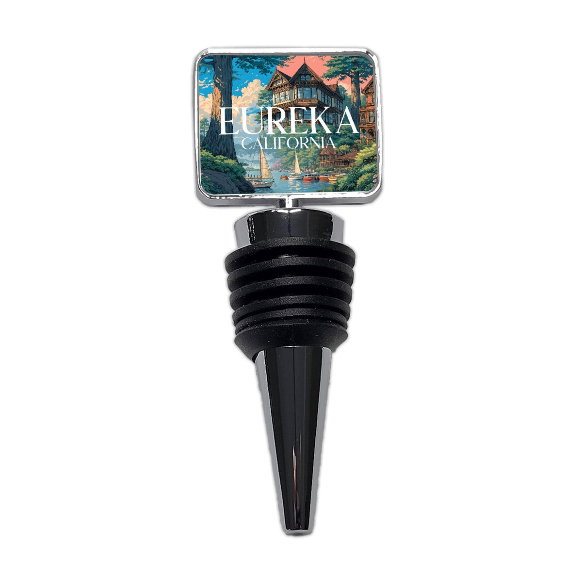 Eureka California Travel Wine Bottle Stopper