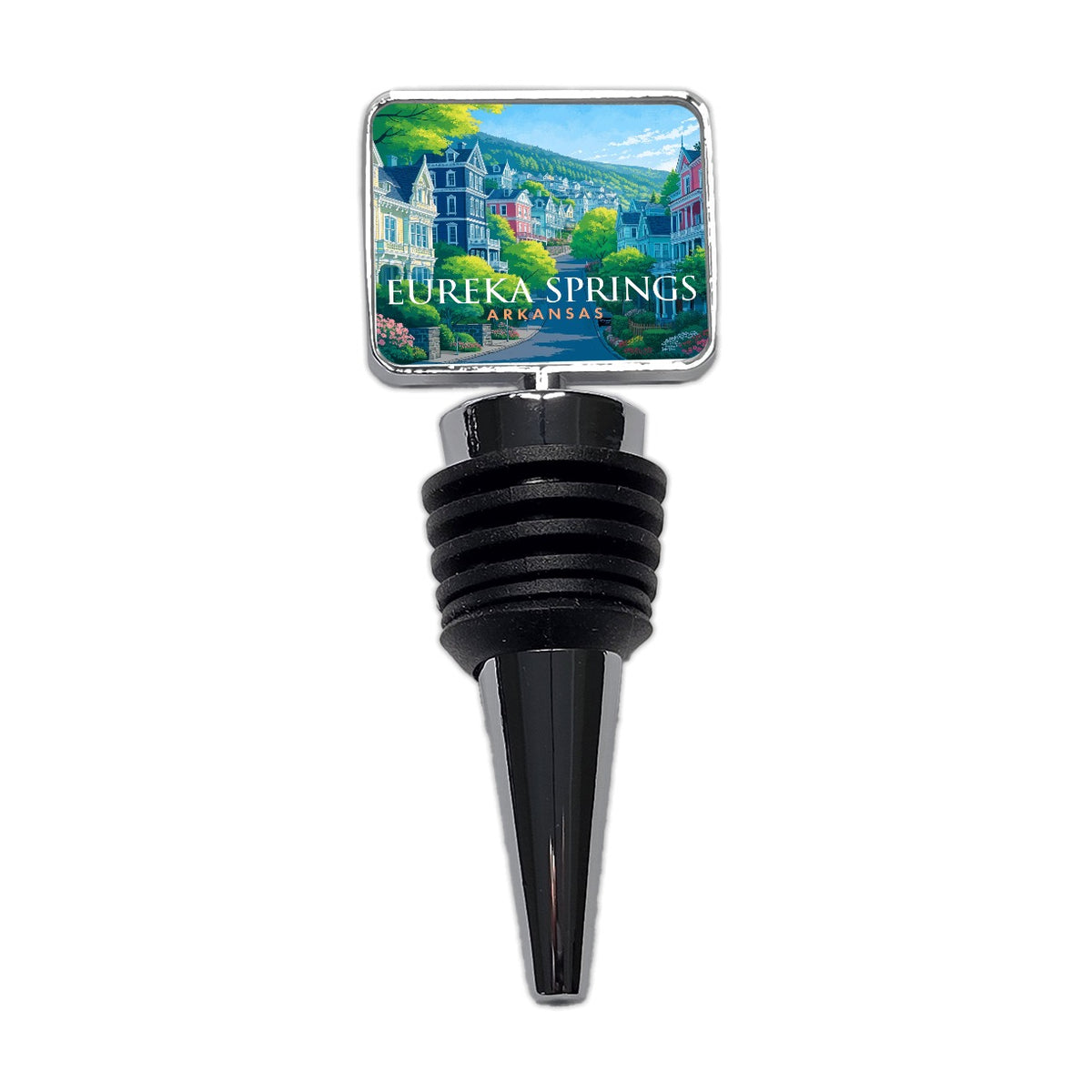 Eureka Springs Arkansas Travel Wine Bottle Stopper