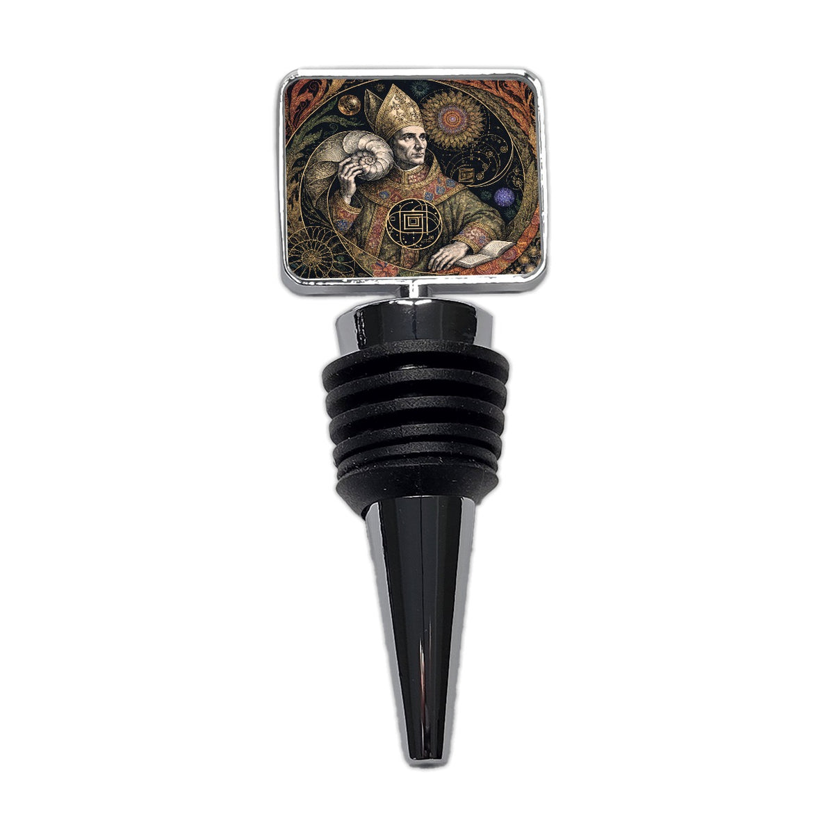 Fibonacci Mathematician Wine Bottle Stopper
