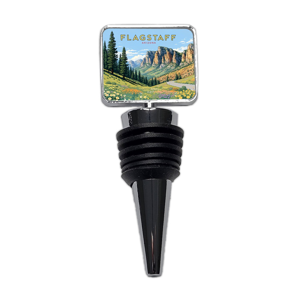 Flagstaff Arizona Travel Wine Bottle Stopper