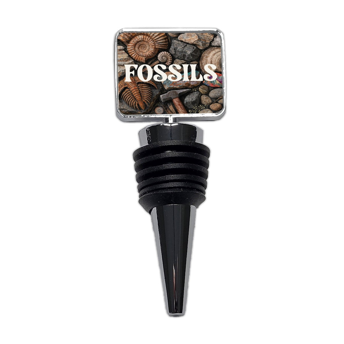 Fossils Enthusiast Geology Wine Bottle Stopper