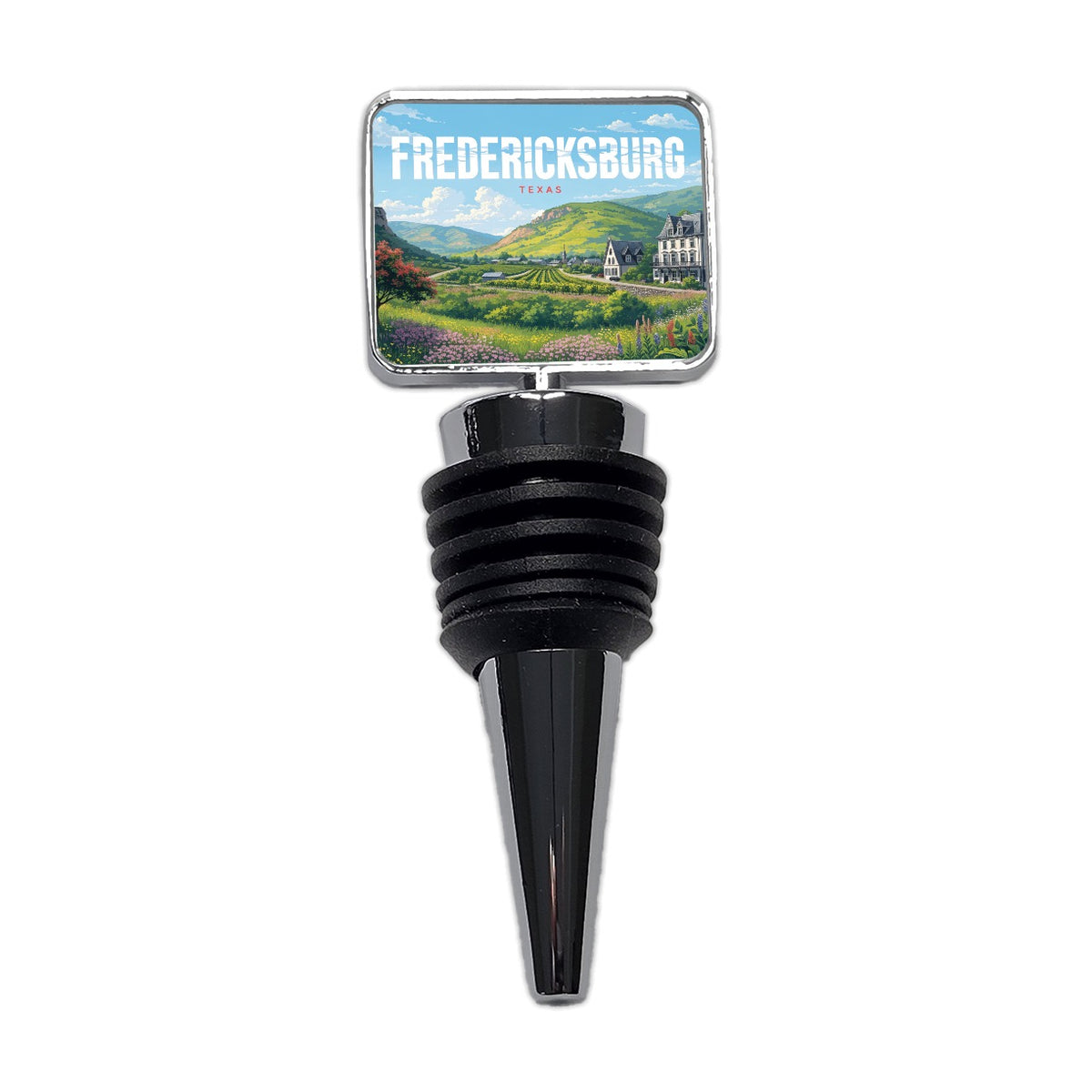 Fredericksburg Texas Travel Wine Bottle Stopper