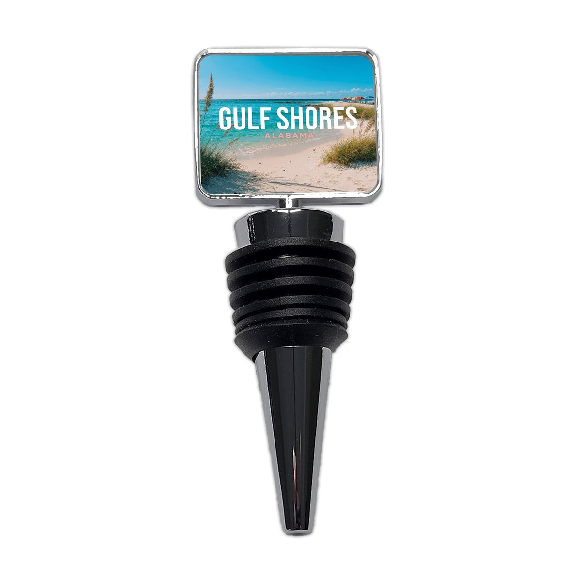 Gulf Shores Alabama Travel Wine Bottle Stopper