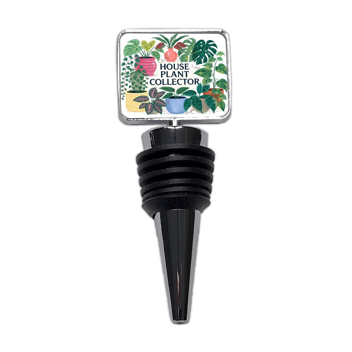 House Plant Collector Wine Bottle Stopper