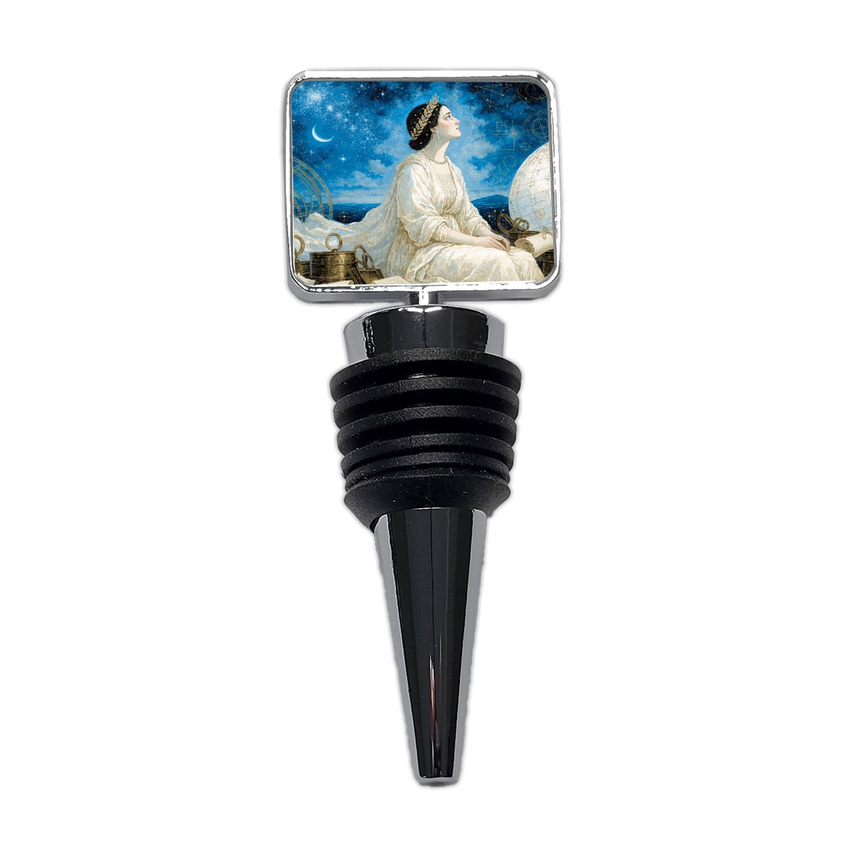 Hypatia Ancient Astronomer Wine Bottle Stopper