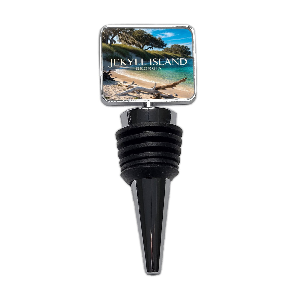 Jekyll Island Georgia Travel Wine Bottle Stopper