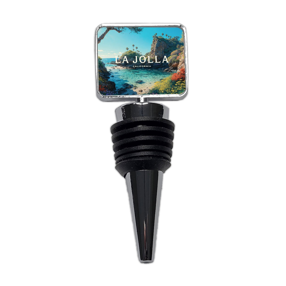 La Jolla California Travel Wine Bottle Stopper