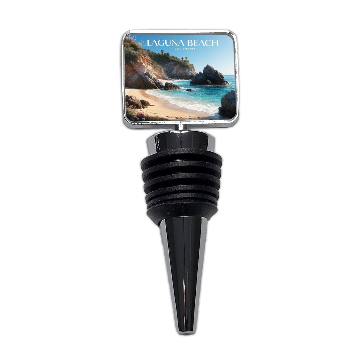 Laguna Beach California Travel Wine Bottle Stopper