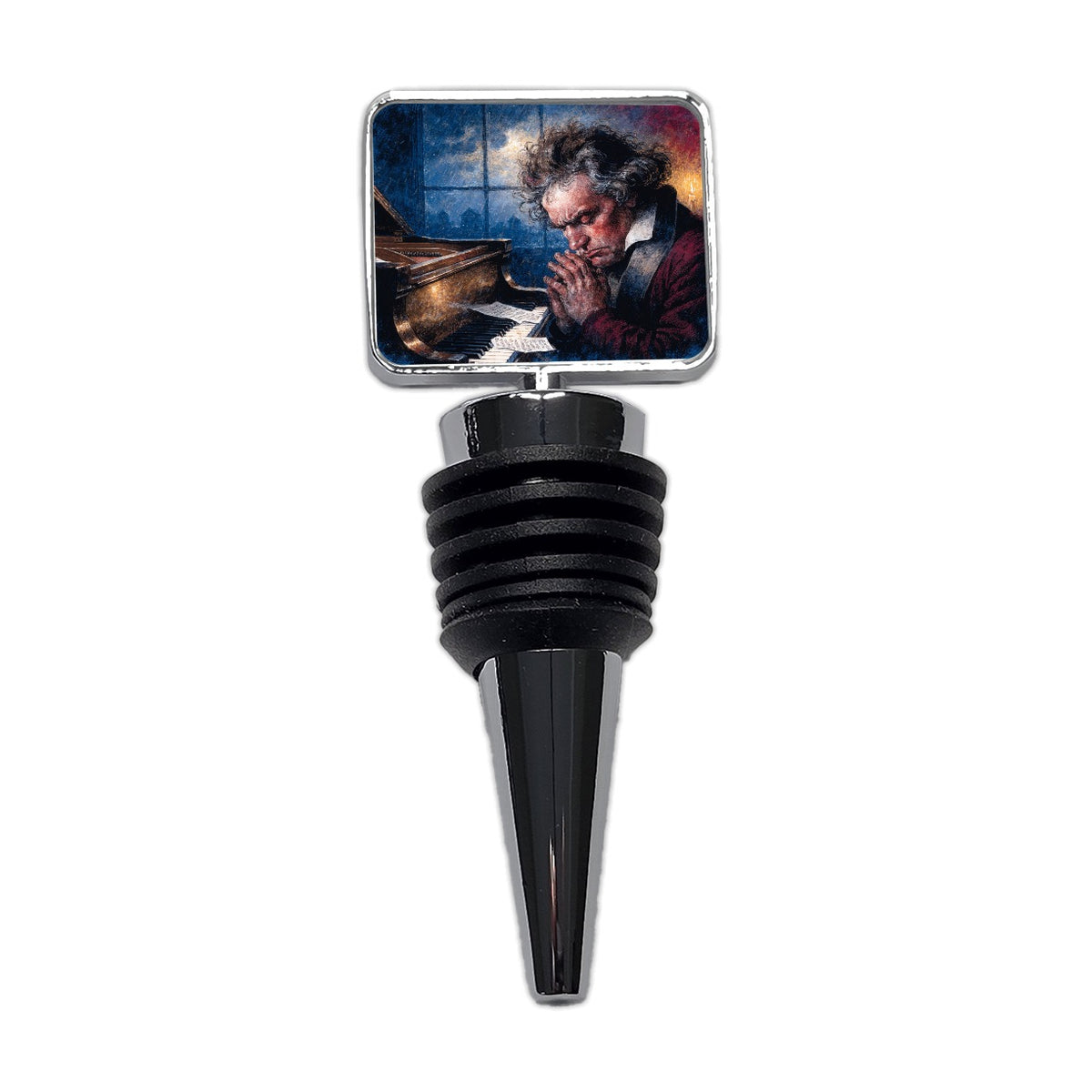 Ludwig Van Beethoven Composer Wine Bottle Stopper
