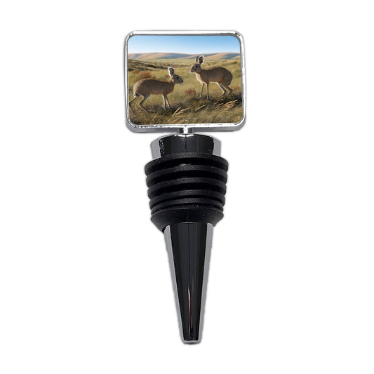 Patagonian Mara Grasslands Wine Bottle Stopper