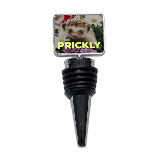 Prickly Hedgehog Adorable Funny Wine Bottle Stopper