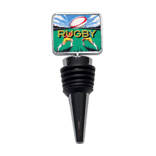 Rugby Ball Sports Wine Bottle Stopper