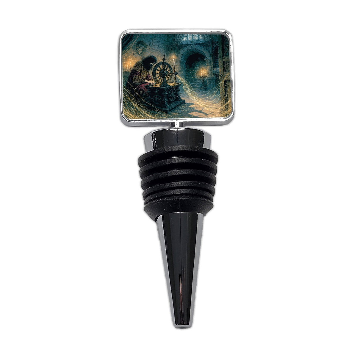 Rumpelstiltskin Fairy Tale Wine Bottle Stopper