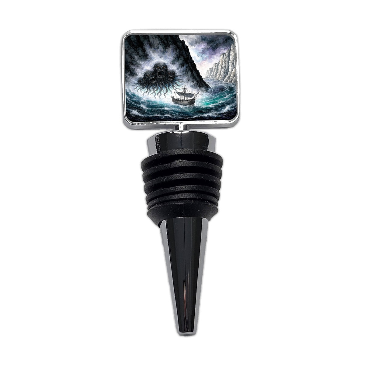Scylla Greek Sea Monster Wine Bottle Stopper