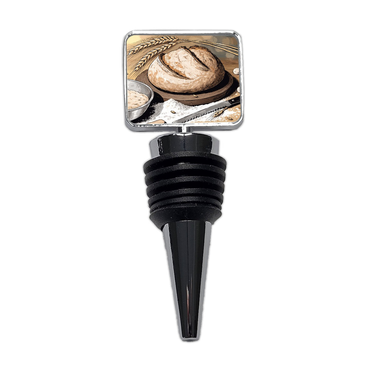 Sourdough Bread Baking Wine Bottle Stopper