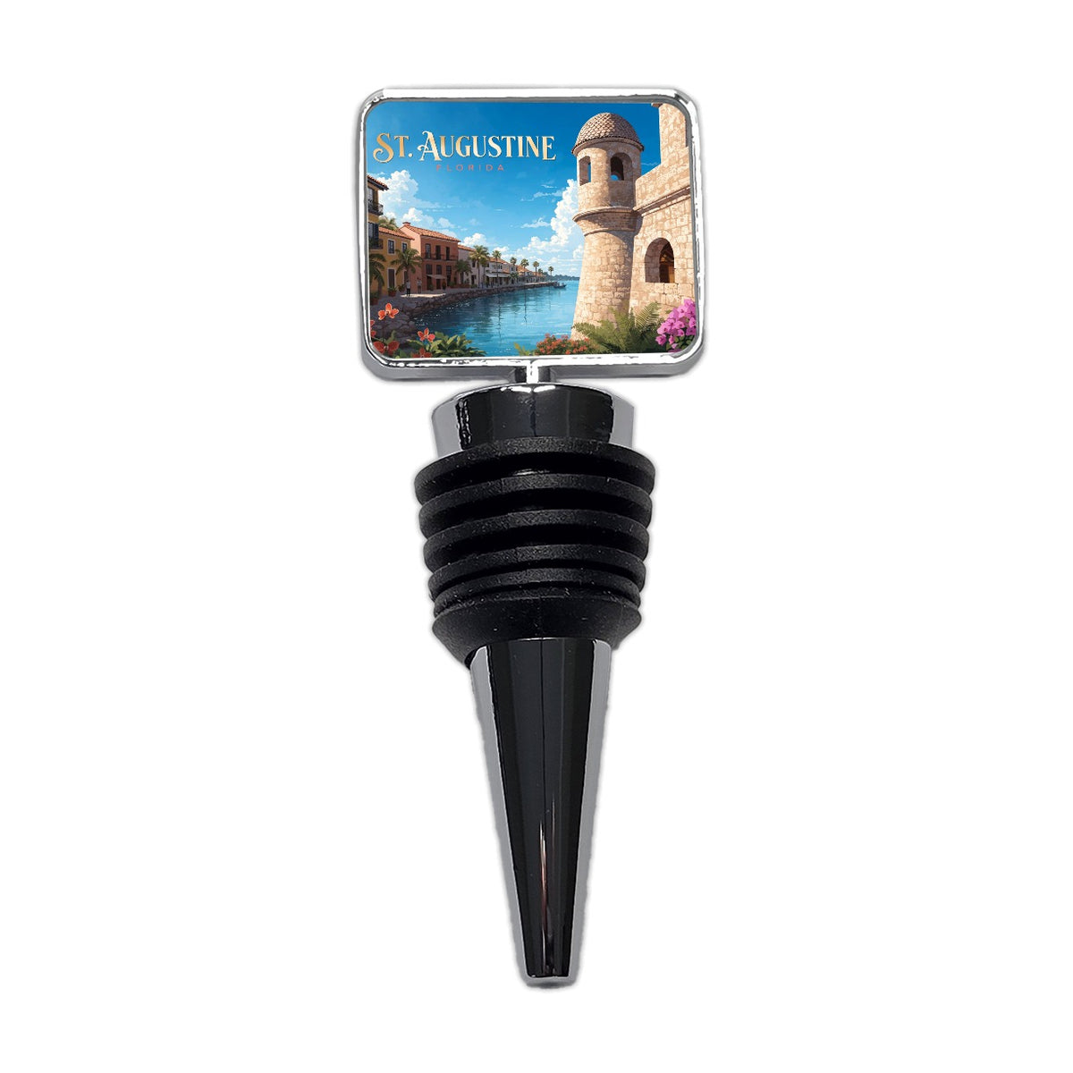 St Augustine Florida Travel Wine Bottle Stopper