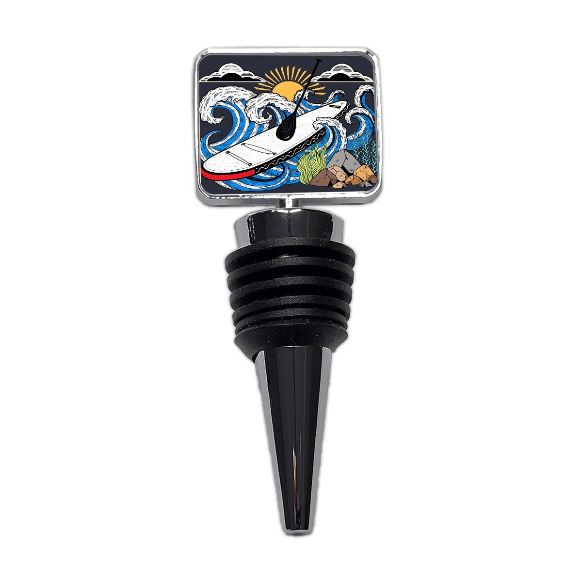 Stand Up Paddleboard Water Sport Wine Bottle Stopper