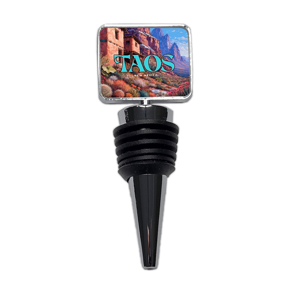 Taos New Mexico Travel Wine Bottle Stopper