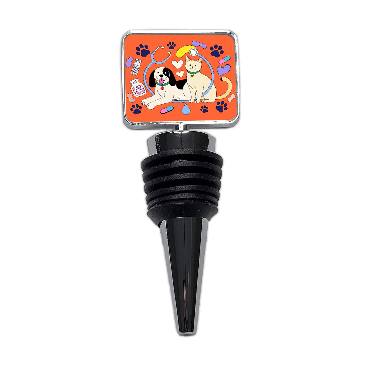 Veterinarian Animal Lover Wine Bottle Stopper