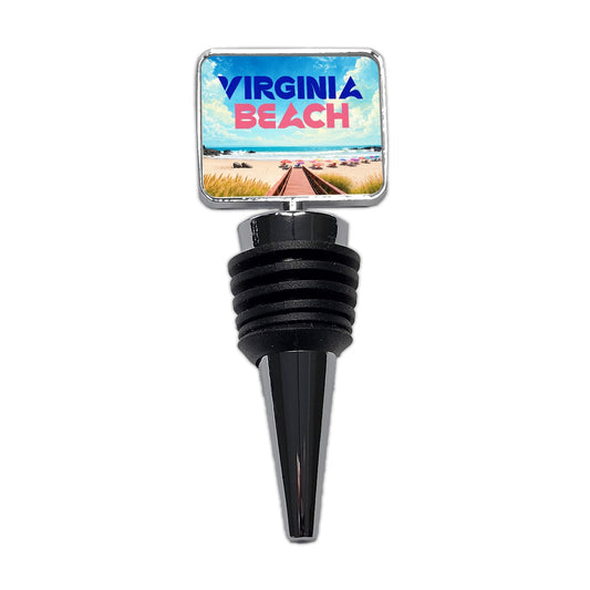 Virginia Beach Travel Wine Bottle Stopper