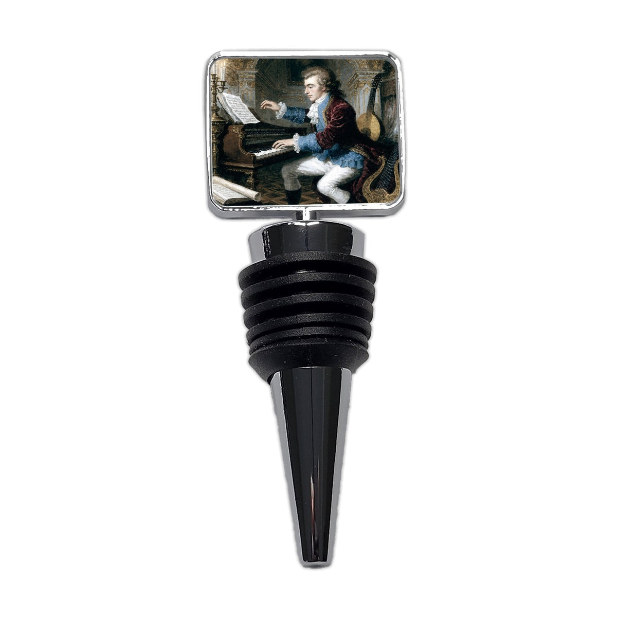 Wolfgang Mozart Composer Wine Bottle Stopper