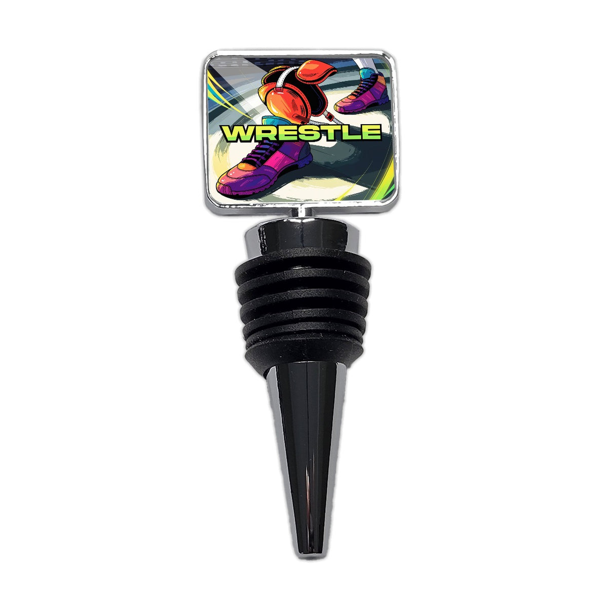 Wrestling Gear Sports Wine Bottle Stopper