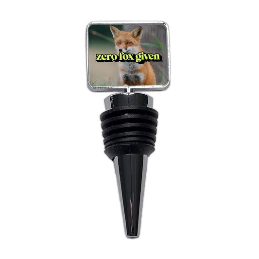 Zero Fox Given Funny Wine Bottle Stopper