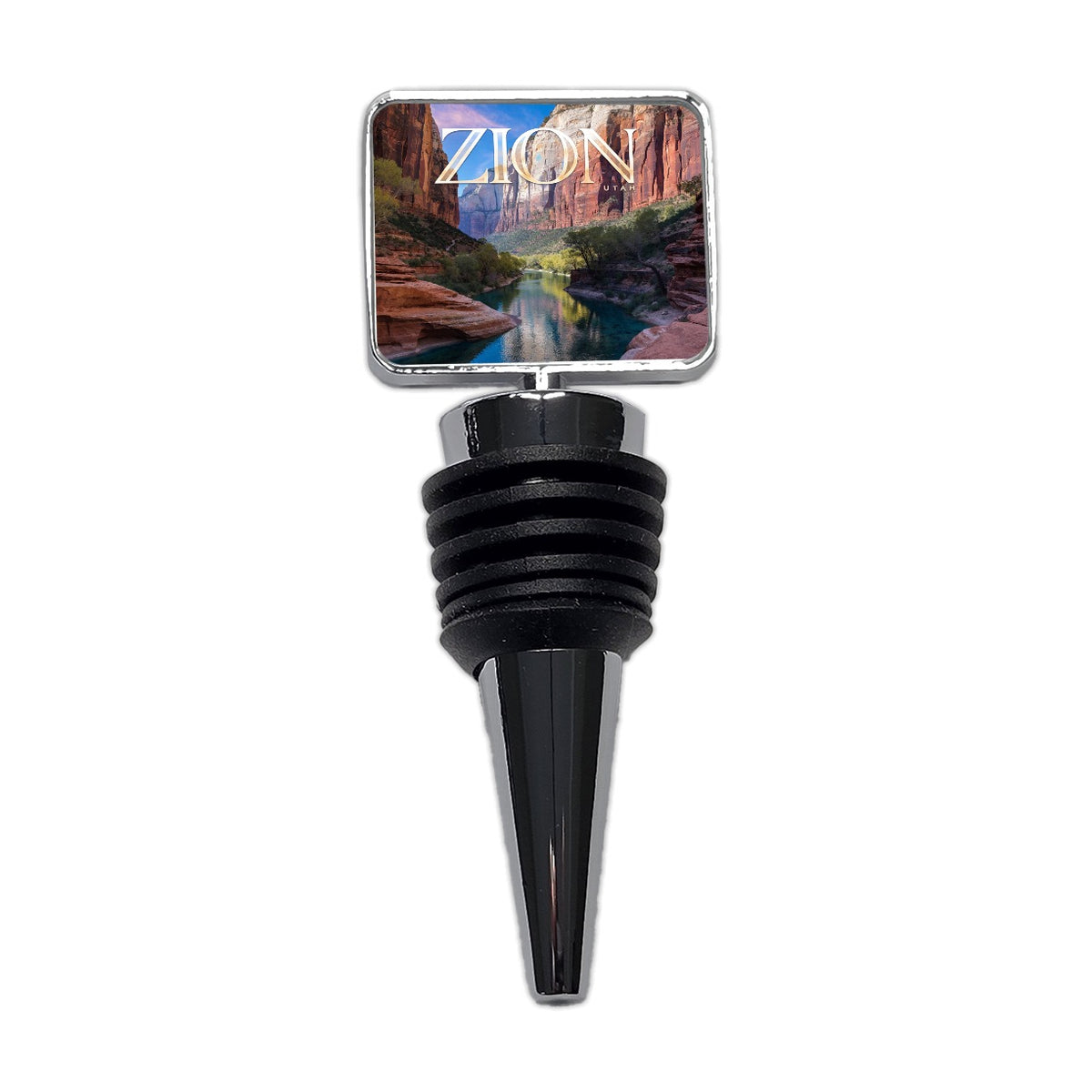 Zion Utah Travel Wine Bottle Stopper